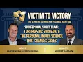 3 Professional Sports Teams 1 Orthopedic Surgeon the Personal Injury Science That Changes Cases