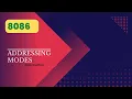 Addressing modes 8086 Microprocessor Examples Malayalam