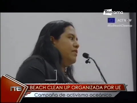 Beach Clean Up organiza por UE campaña de activismo oceánico