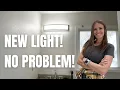 How to Replace Your Bathroom Vanity Light