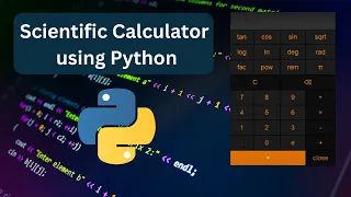 How to Make a Scientific Calculator in Python Using Tkinter and Python Math Library