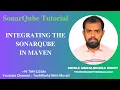 Integrating the SonarQube in maven - TechWorld with Murali