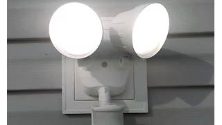 Review Install Outdoor Defiant Led Motion Security Light