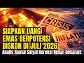 Lagu Juli 2026 Harga Emas Turun‼️Analis Bongkar Sinyal Koreksi Besar