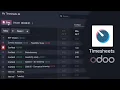 Odoo Timesheets - Time tracking made simple