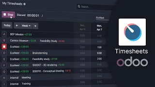 Odoo Timesheets - Time tracking made simple