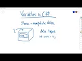 Intro to C 2 - Variables