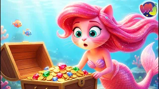 🧜‍♀️ SIRENA encuentra el TESORO PIRATA 💰 Caricaturas INFANTILES 🌈