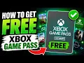 Free Xbox Game Pass 2026 - Legit Method That Actually Works No Credit Card Needed