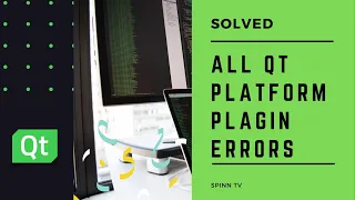SOLVED All QT Platform Plugin Errors Python C Modern Flat Style GUI PyQt PySide Qt