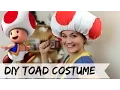 DIY Toad costume No Sew