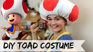 DIY Toad costume No Sew