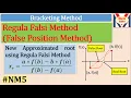 Regula Falsi Method False Position Method to find root of equation Bracketing Method MechGate