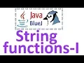 String Handling in Java - Part One