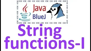 String Handling in Java - Part One