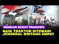 Menhan Sjafrie Sobat Prabowo Naik Traktor Ditemani Jenderal Bintang Empat