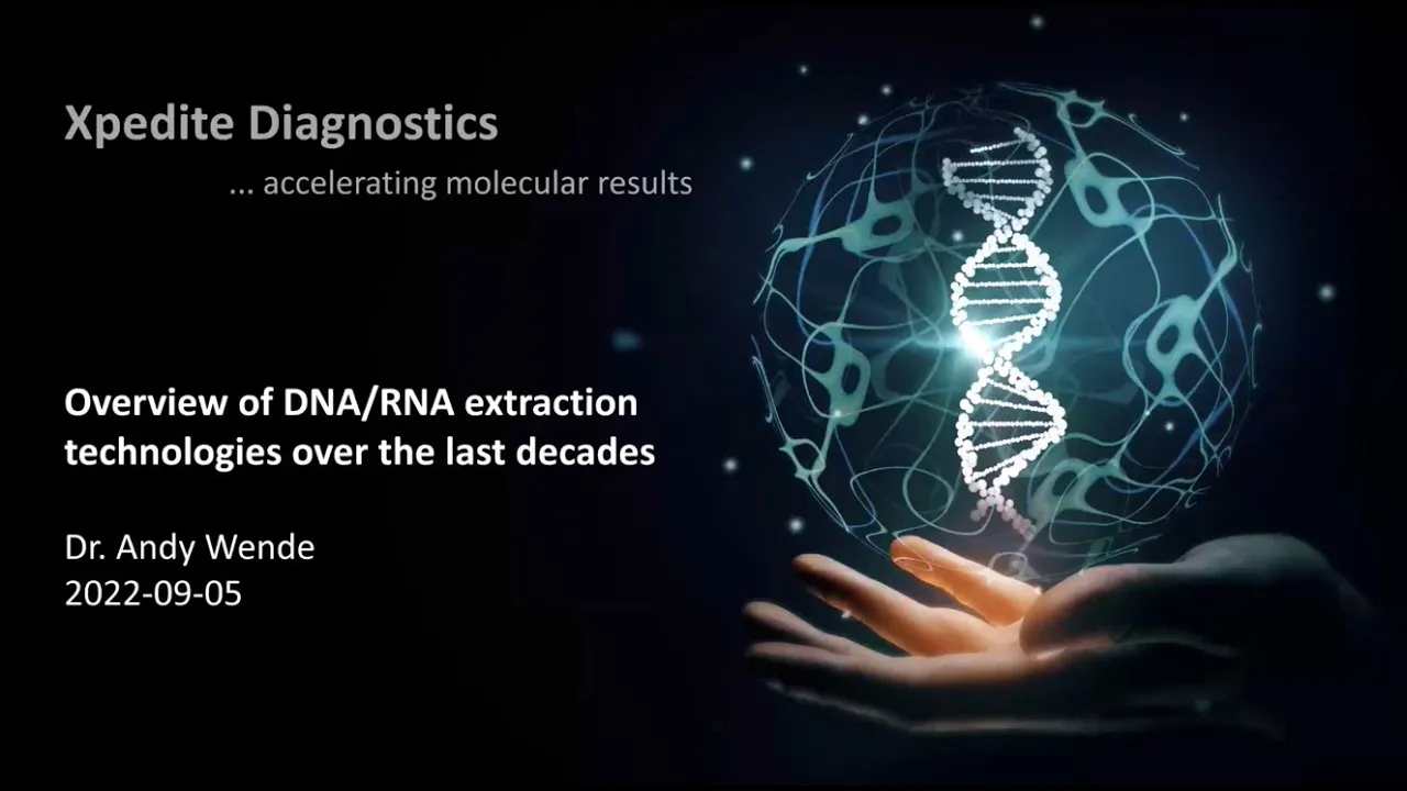 Overview of nucleic acid extraction technologies