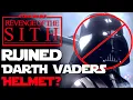 REVENGE OF THE SITH RUINED FIXED DARTH VADERS HELMET History of Darth Vader s Helmet Darth Vader