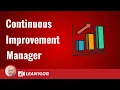 Continuous Improvement Manager - The Role and Responsibilities