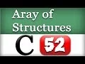 Array of Structures in C Programming Language tutorial