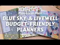 Three AMAZING DEAL Planners from Blue Sky Student Weekly Vertical and HIGH END LiveWell 7x9
