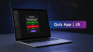 Quiz Application HTML CSS JavaScript Project Demo