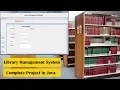 Library Management System Complete Project in Java l Pashto