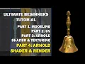 Maya Tutorial Modeling to Rendering for Beginners - Arnold Shading and Rendering