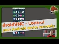 Control Your Android Phone from a PC No Root droidVNC-NG Tutorial