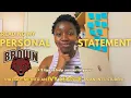 THE PERSONAL STATEMENT THAT GOT ME INTO AN IVY LEAGUE AS AN AFRICAN INT L STUDENT ESSAY TIPS