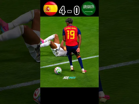 Spain Thrashes Saudi Arabia World Cup 🔥😱