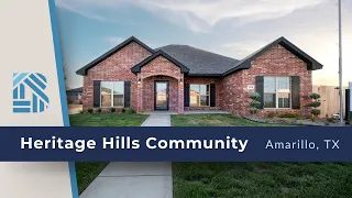 Best Neighborhoods in Amarillo - Heritage Hills Community BLUEHAVEN Homes