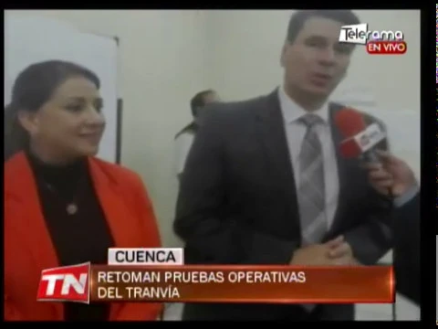 Retoman pruebas operativas del tranvía
