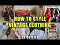 How To Style Vintage Clothing 20 Outfits