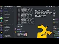 how to use the market in Poketwo