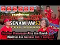 🔴Senam AWS3 | Gerakan Pemanasan Atas dan Bawah, Meditasi dan Gerakan Inti 1 sampai 6 | IKBS Seririt