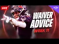 Fantasy Football Waiver Wire Advice Players to Add Drop Week 11