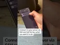 Your android phone can write terminal commands for you
