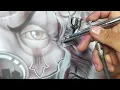 How to Airbrush Chicano Art