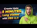 How to Finally Make Long Videos with VEO 3.1 (Create Consistent Videos of Any Length)