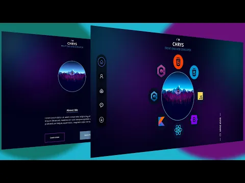 React JS Personal Portfolio Website Beginner friendly tutorial