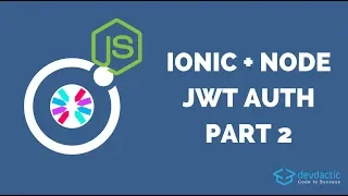 JWT Authentication with Ionic 4 Node js - Part 2 The Ionic App