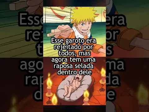 Esse garoto era rejeitado por todos, masagora tem uma raposa selada dentro dele