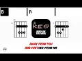 Keo - Bird On The Wire • Bass & Drums | FCN Scrolling Guitar Chords & Lyrics
