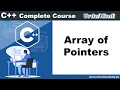 Array of Pointers in C Programming Learn C In