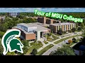 Tour of Michigan State University Colleges 2024