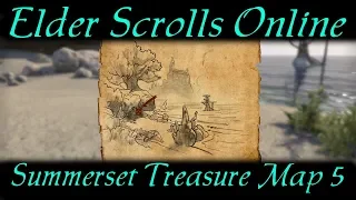 Summerset Treasure Map 5 Elder Scrolls Online ESO