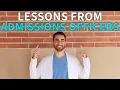 6 lessons I learned from admissions officers