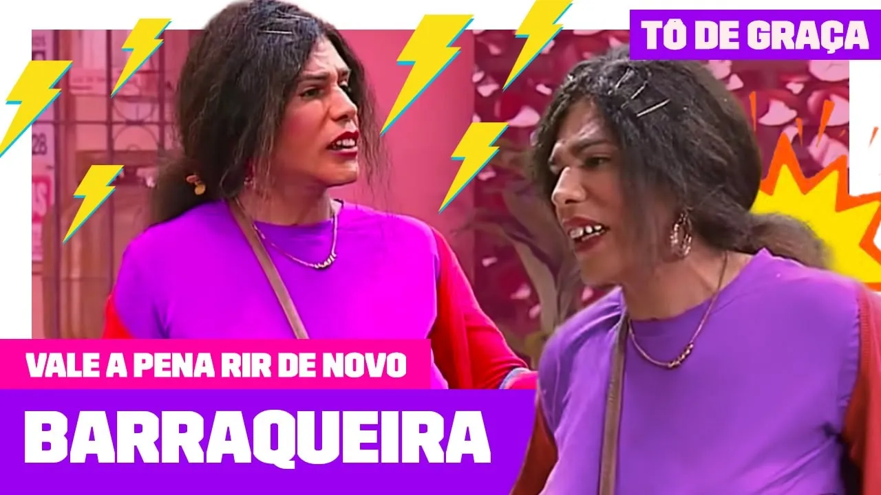 Graça se DESCONTROLA na COMUNIDADE! | Vale a Pena Rir de Novo | Humor Multishow