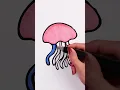 Colorful Jelly Fish Painting